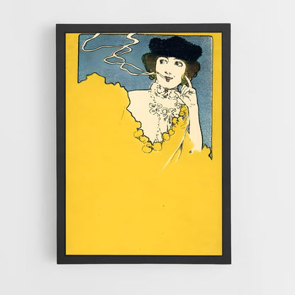ap-art nouveau-4 cadre Noir