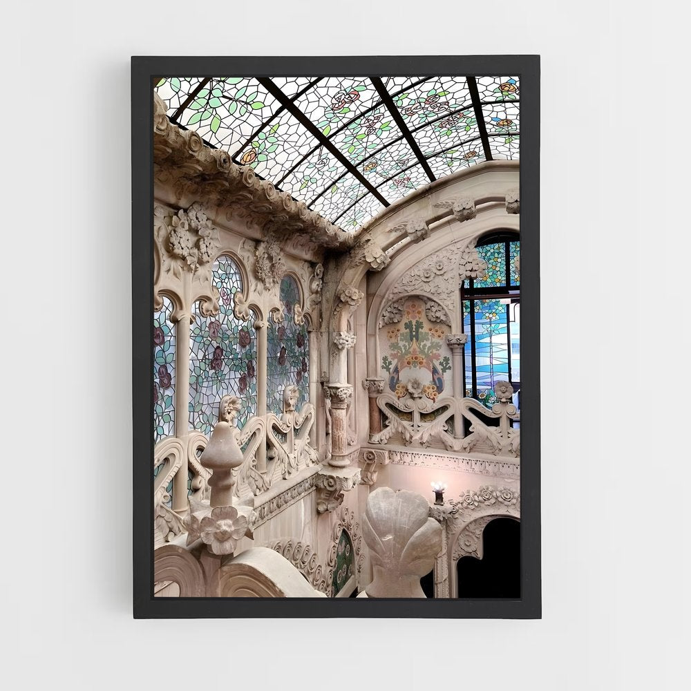 ap-art nouveau architecture-7 cadre Noir
