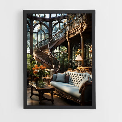 ap-art nouveau architecture-9 cadre Noir