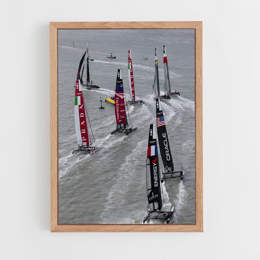 ap-artemis racing-2 cadre Bois clair