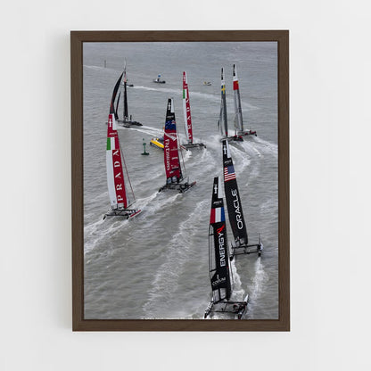 ap-artemis racing-2 cadre Bois foncé