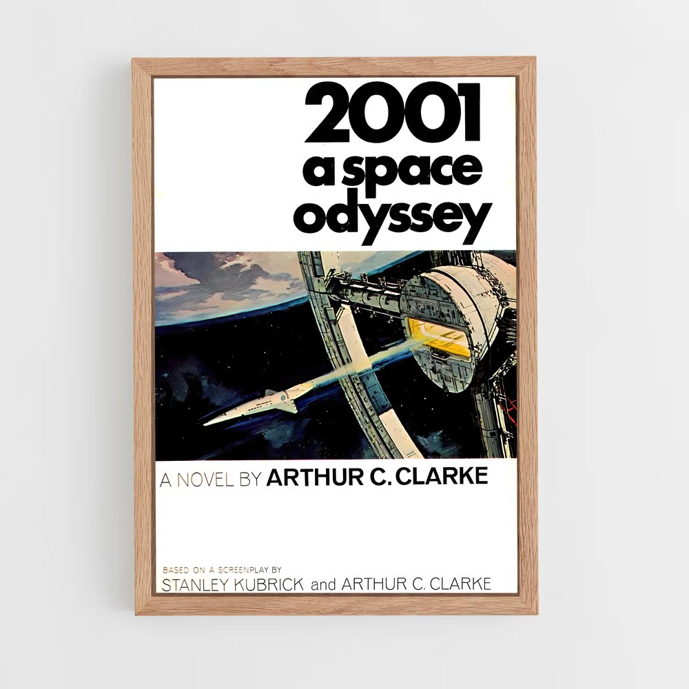 ap-arthur c clarke-1 cadre Bois clair
