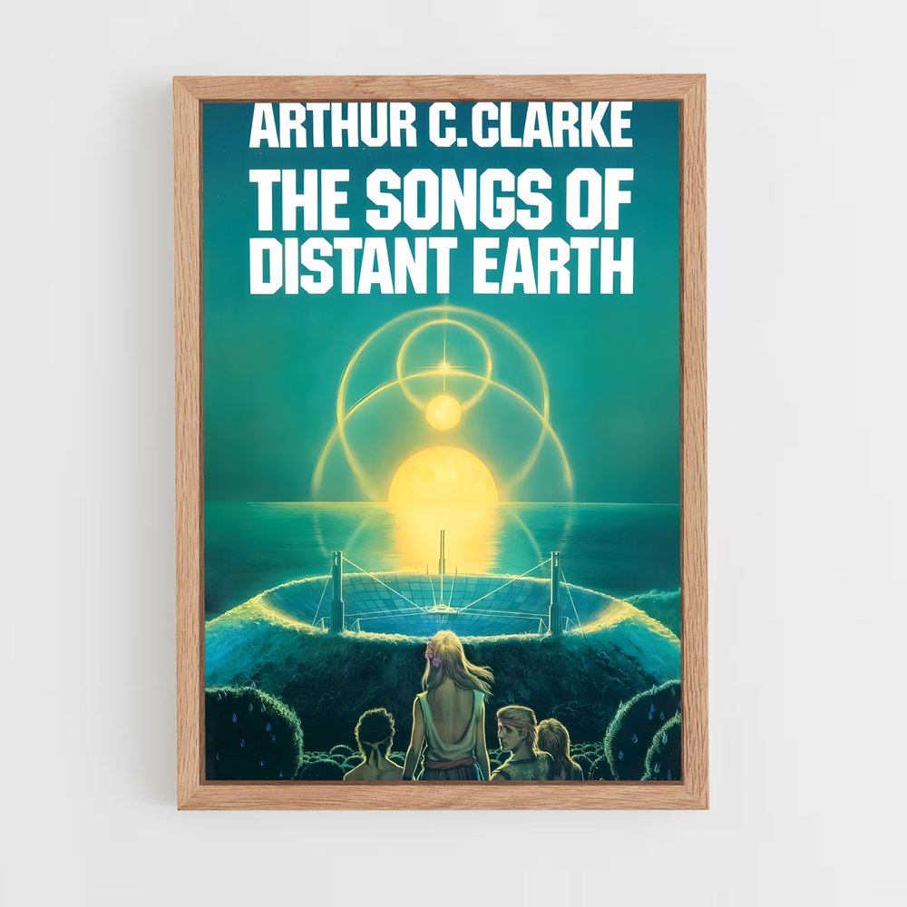ap-arthur c clarke-2 cadre Bois clair