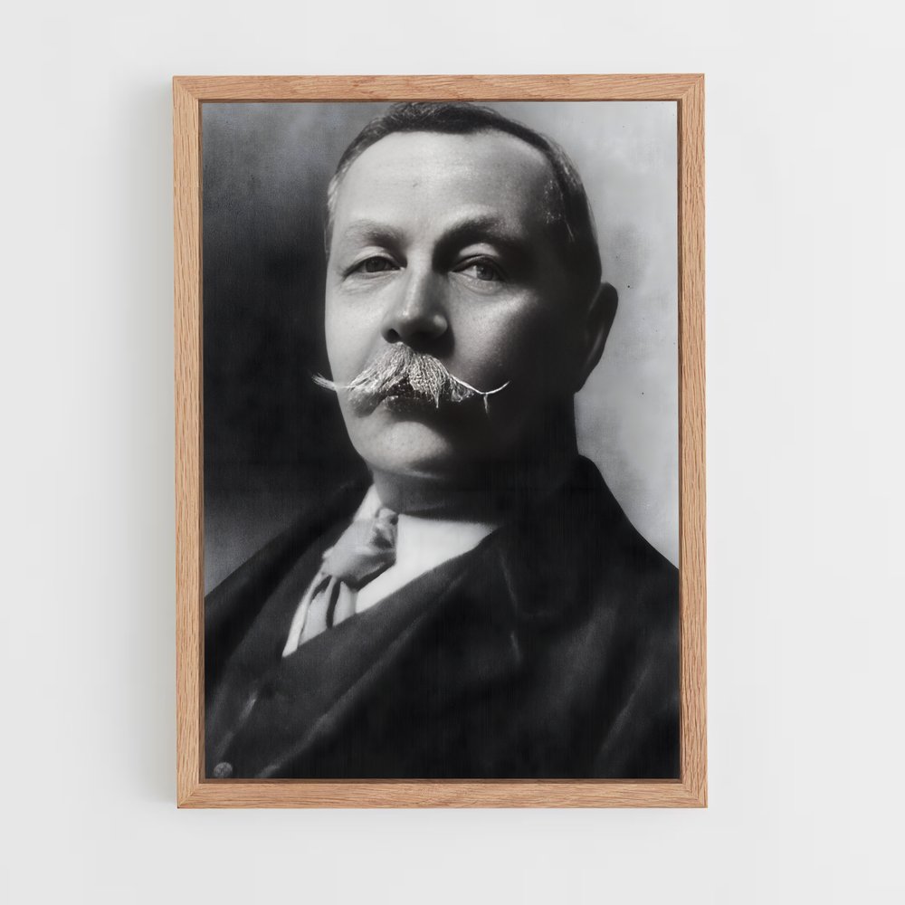 ap-arthur conan doyle-1 cadre Bois clair