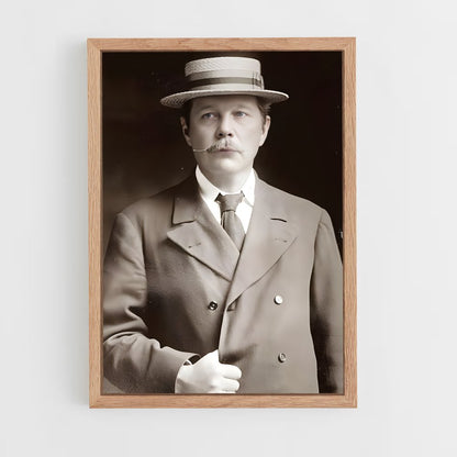ap-arthur conan doyle-2 cadre Bois clair