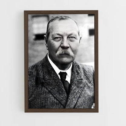 ap-arthur conan doyle-3 cadre Bois foncé
