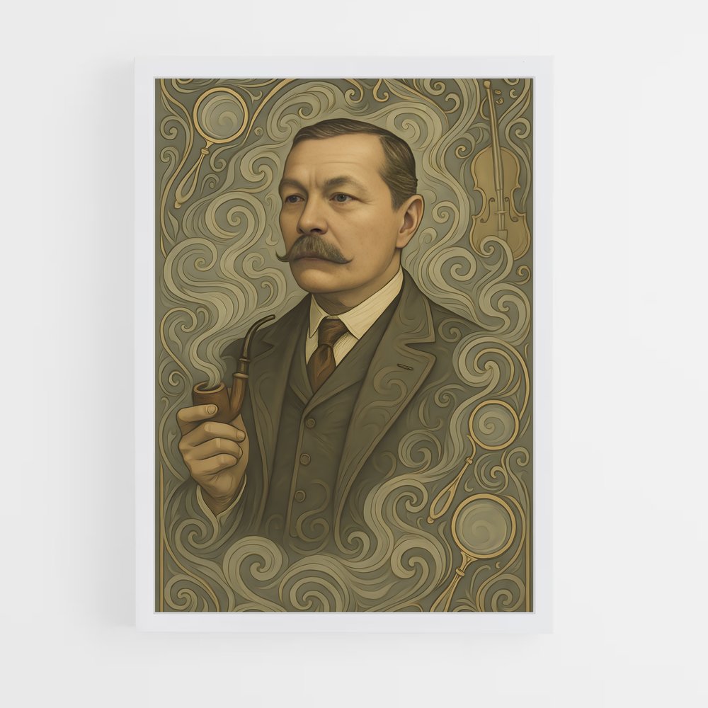 ap-arthur conan doyle-5 cadre Blanc
