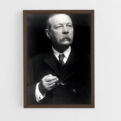 ap-arthur conan doyle-6 cadre Bois foncé
