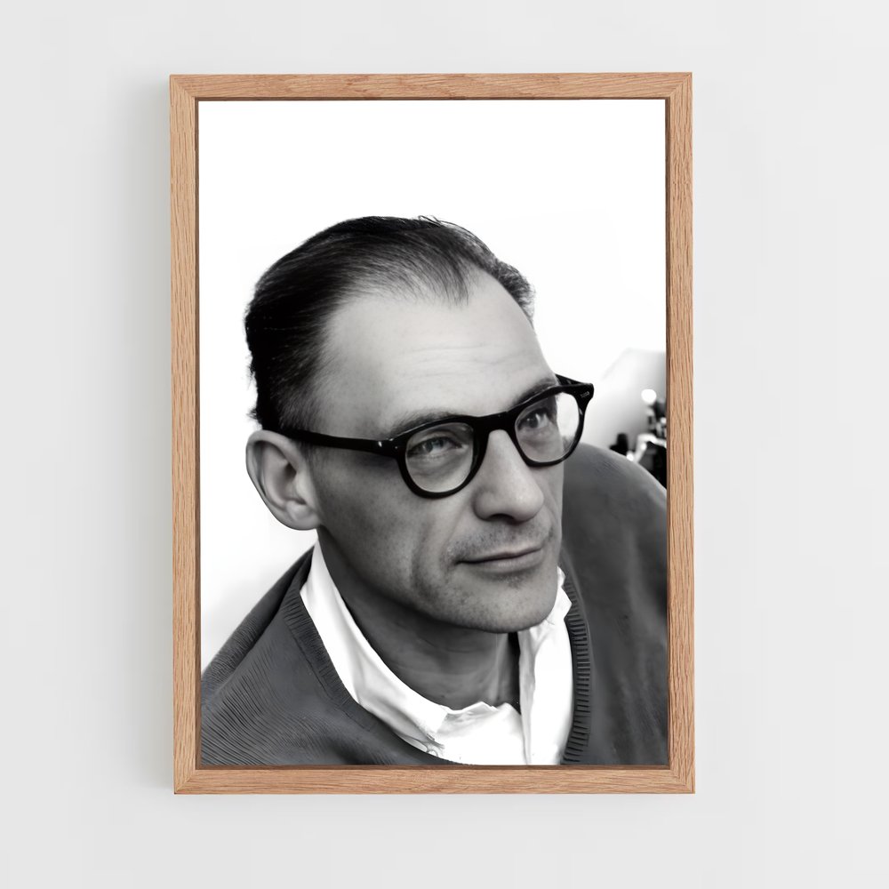 ap-arthur miller-1 cadre Bois clair