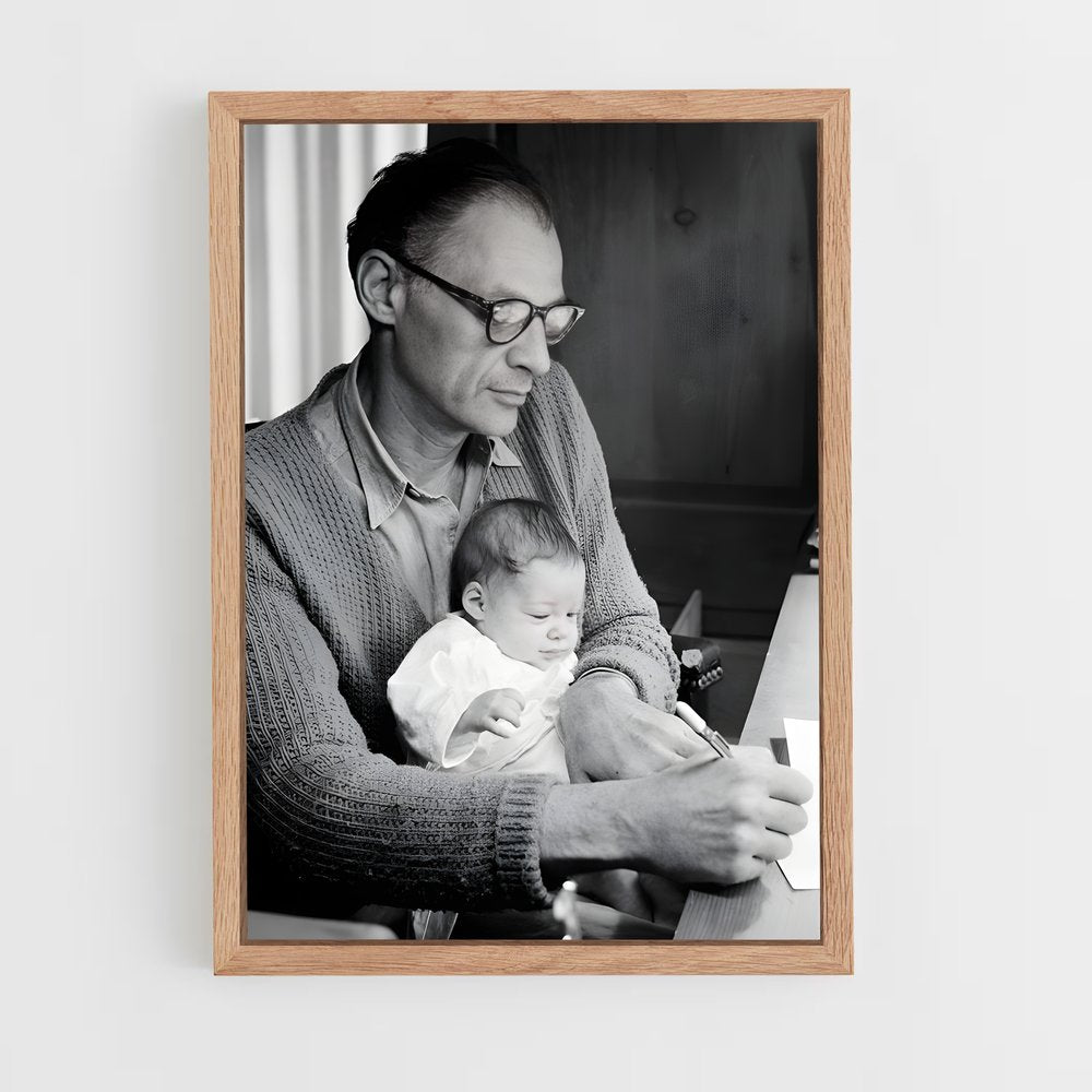 ap-arthur miller-4 cadre Bois clair