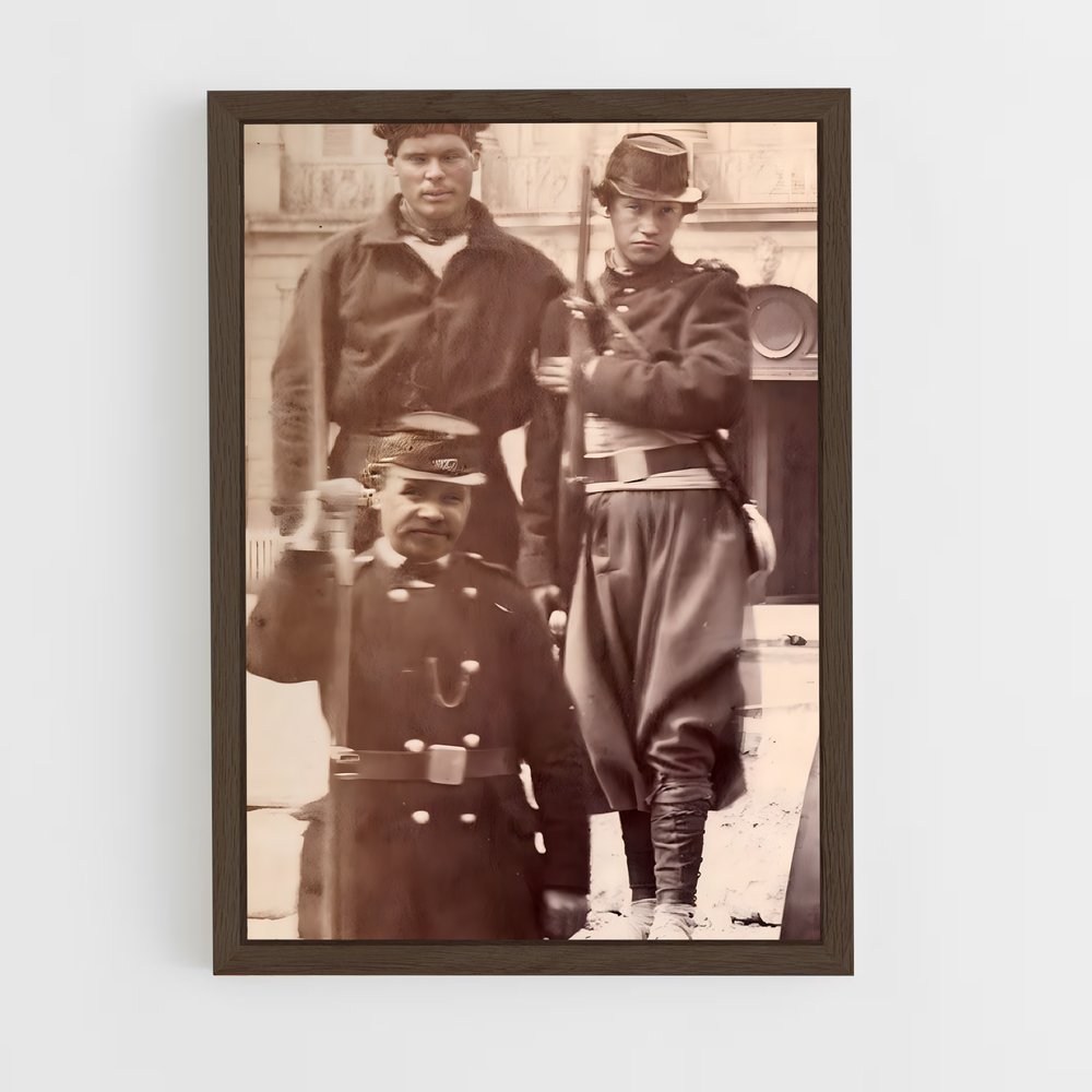 ap-arthur rimbaud-3 cadre Bois foncé