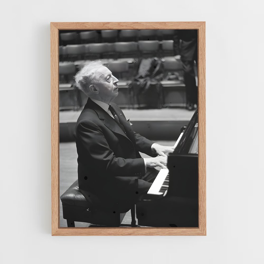 ap-arthur rubinstein-3 cadre Bois clair