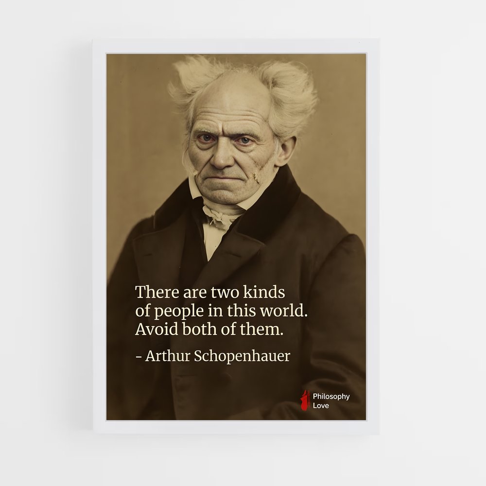 ap-arthur schopenhauer-1 cadre Blanc