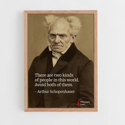 ap-arthur schopenhauer-1 cadre Bois clair
