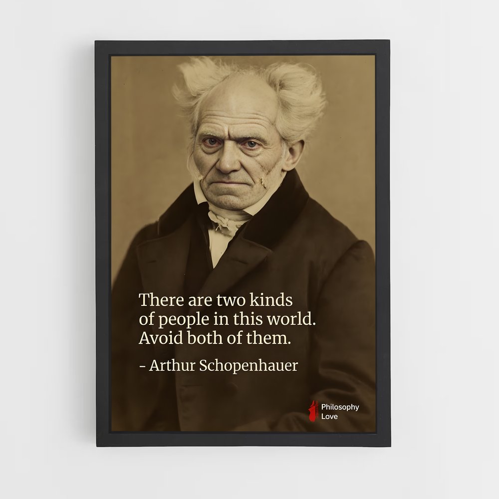 ap-arthur schopenhauer-1 cadre Noir