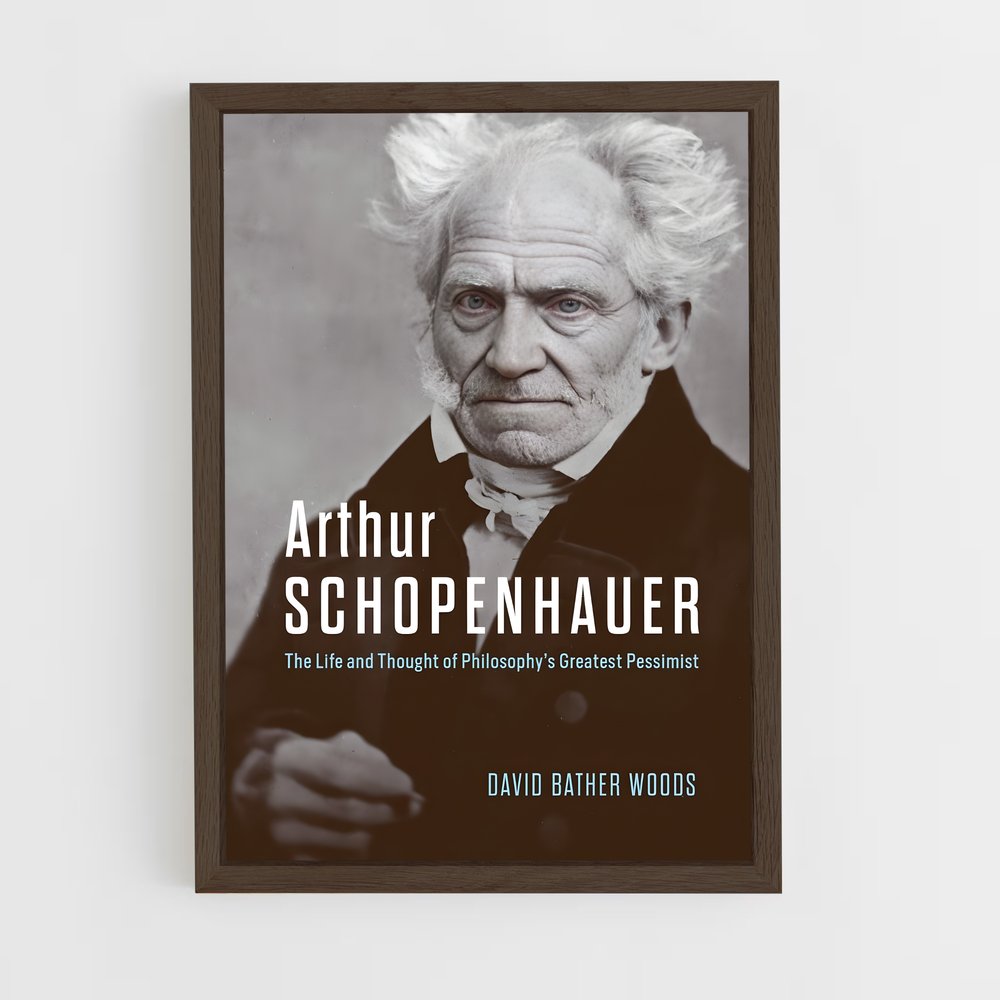 ap-arthur schopenhauer-2 cadre Bois foncé
