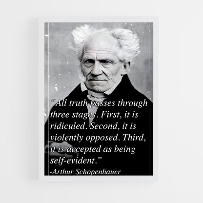 ap-arthur schopenhauer-3 cadre Blanc