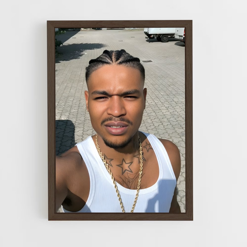 ap-artie 5ive-6 cadre Bois foncé