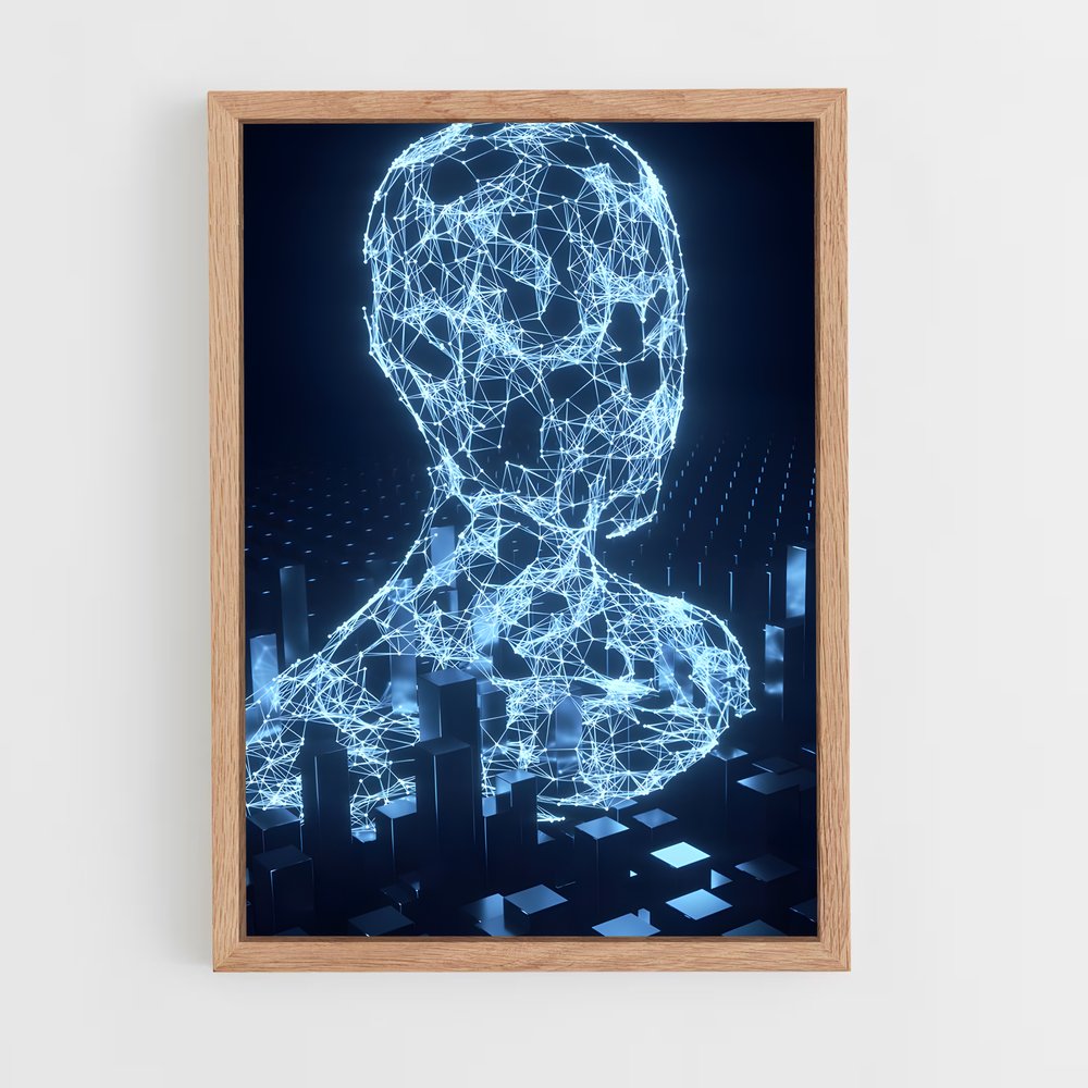 ap-artificial intelligence-1 cadre Bois clair