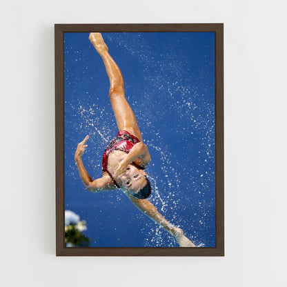 ap-artistic swimming world championships-1 cadre Bois foncé