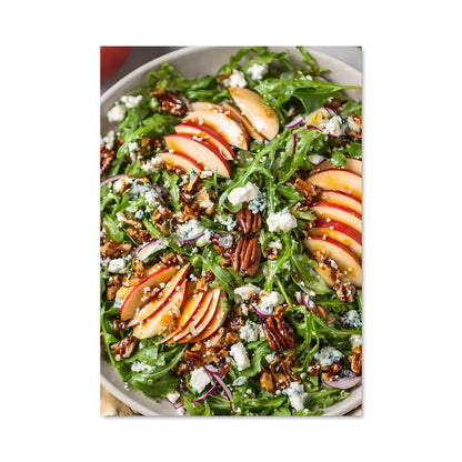 Poster Salade de Pêches