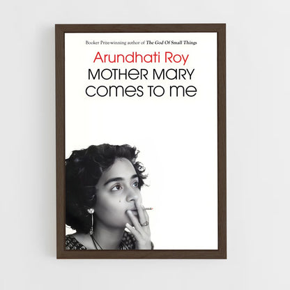 ap-arundhati roy-2 cadre Bois foncé