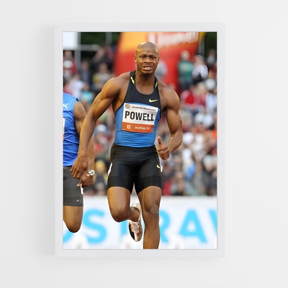 ap-asafa powell-3 cadre Blanc