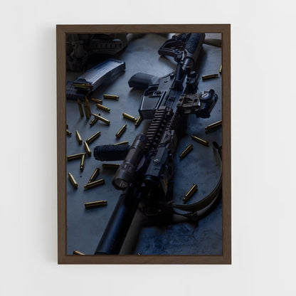 ap-assault rifles-1 cadre Bois foncé