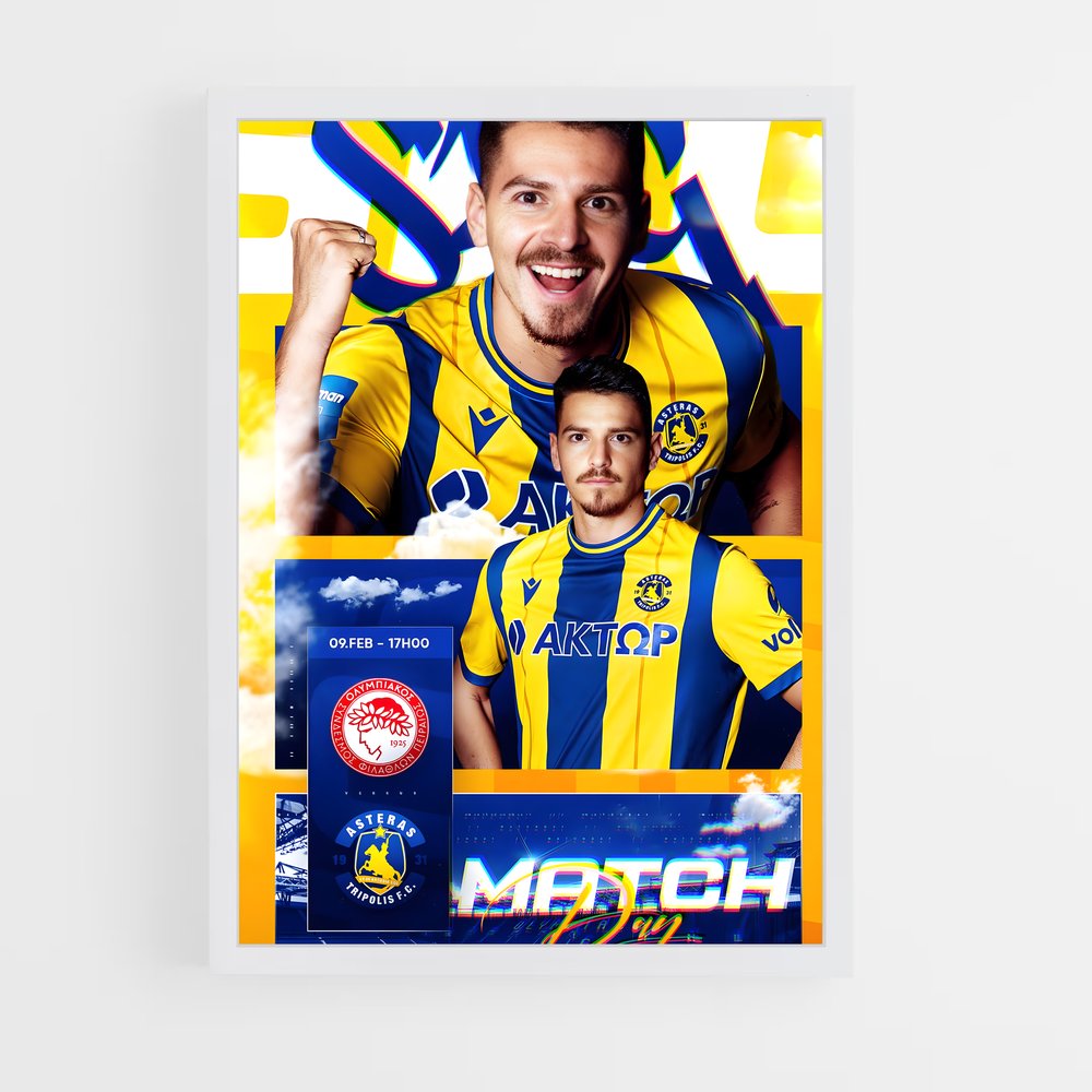 ap-asteras tripolis fc-5 cadre Blanc