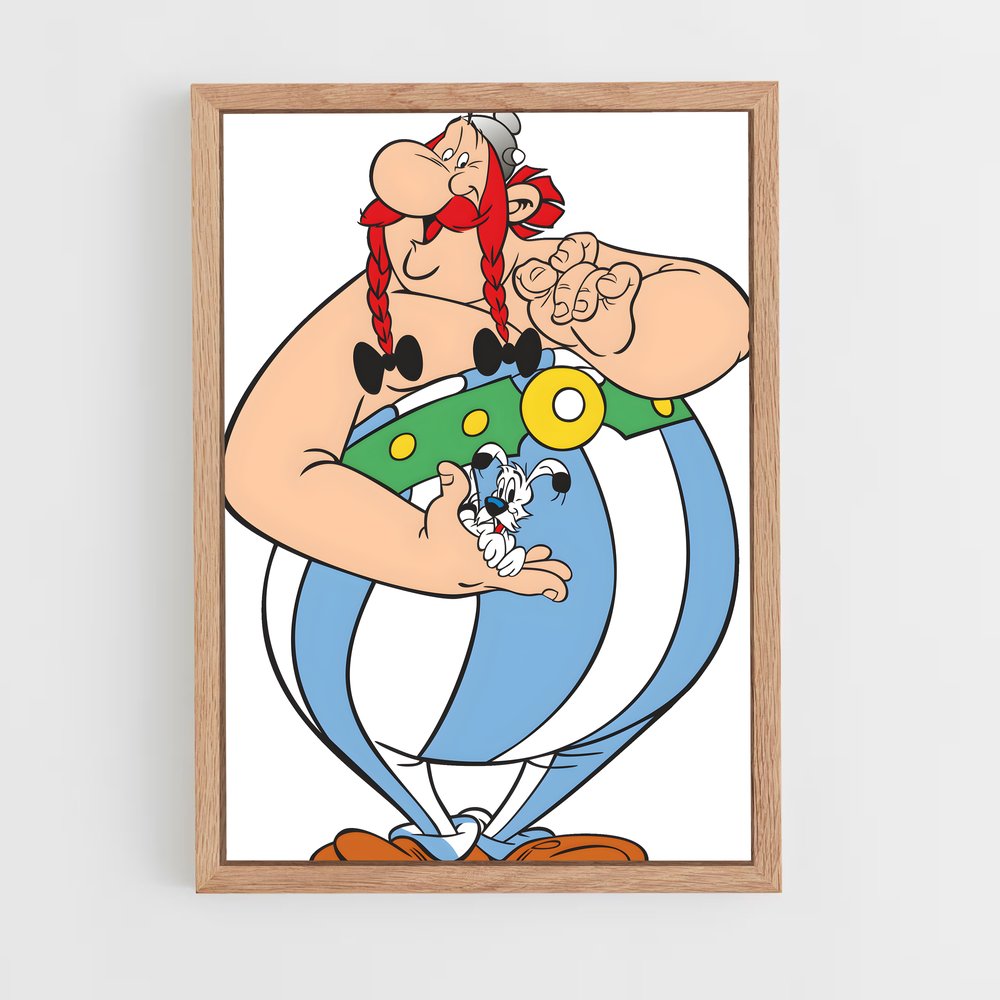 ap-asterix-2 cadre Bois clair