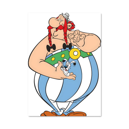 Poster Astérix et le Ballon Magique