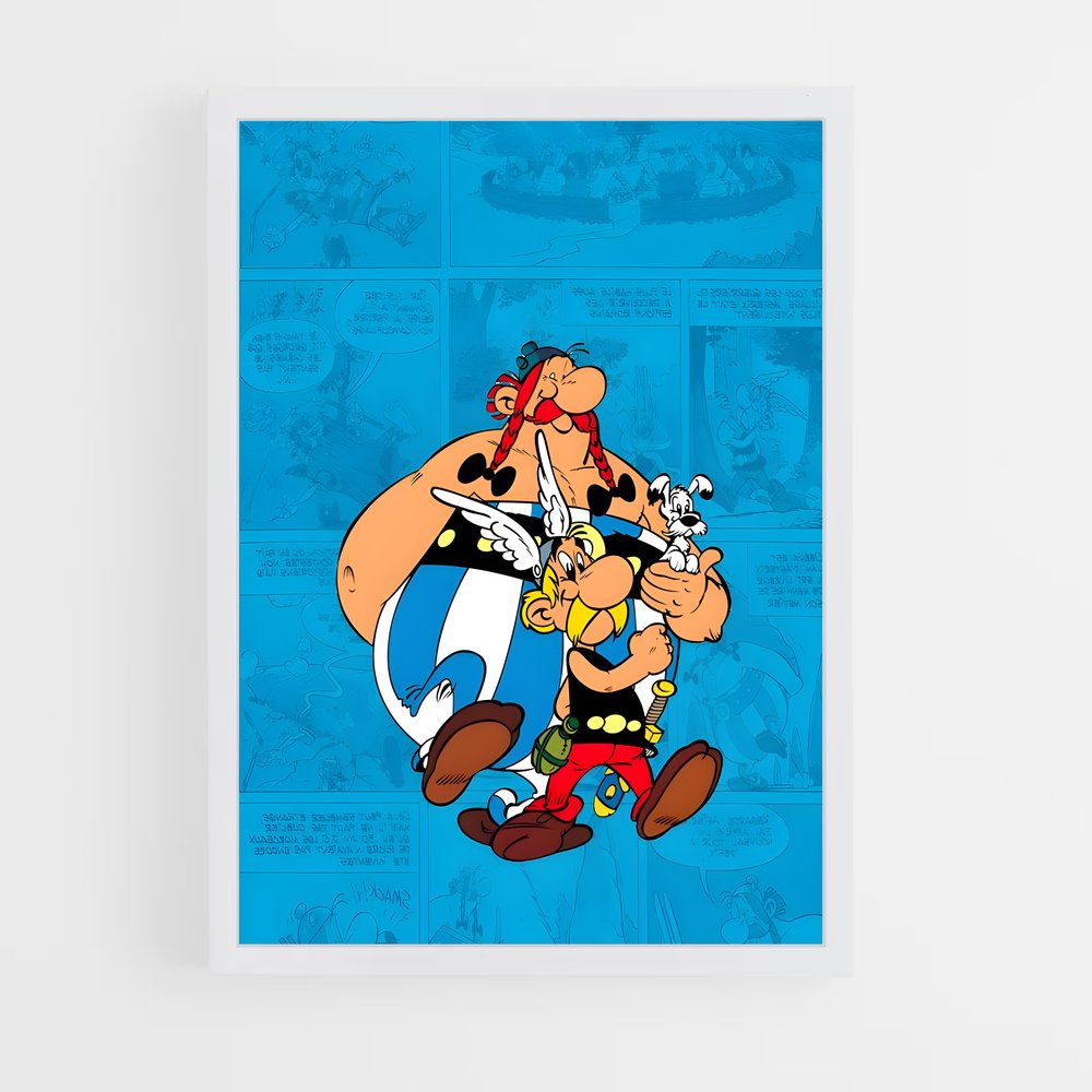 ap-asterix-3 cadre Blanc