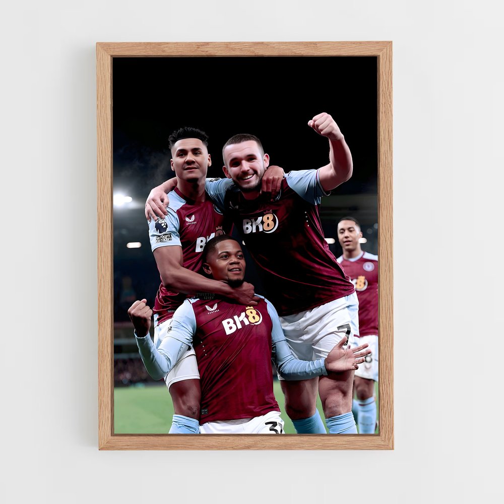 ap-aston villa fc-1 cadre Bois clair