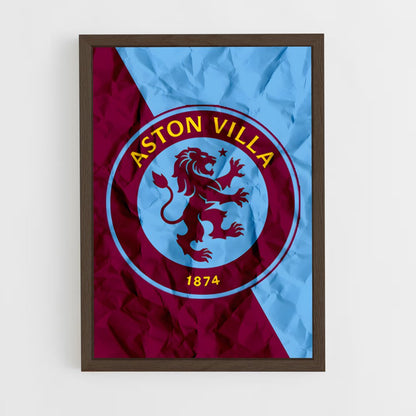 ap-aston villa fc-2 cadre Bois foncé