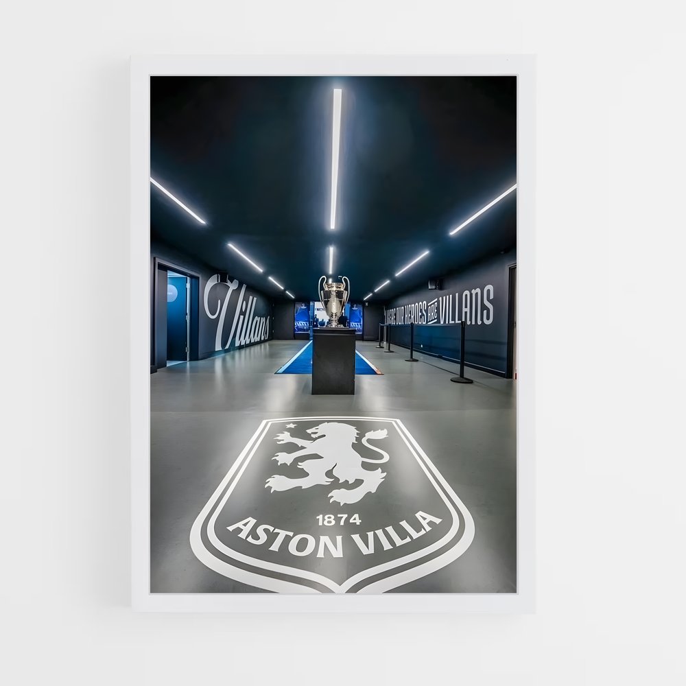 ap-aston villa fc-6 cadre Blanc