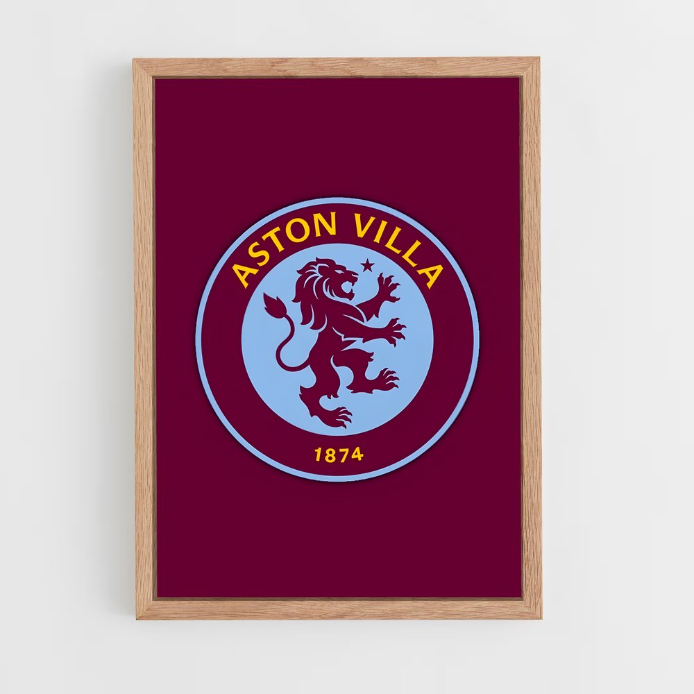 ap-aston villa fc-7 cadre Bois clair