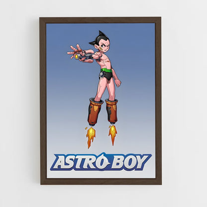 ap-astro boy-7 cadre Bois foncé