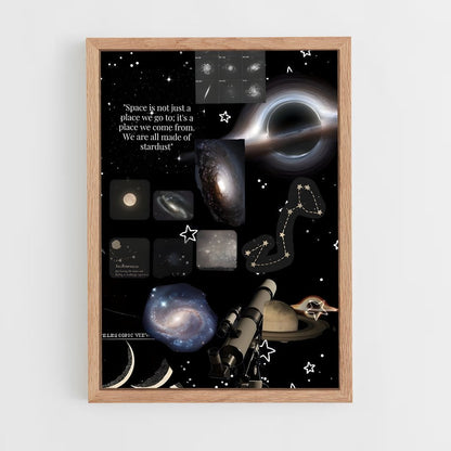 ap-astronomy-10 cadre Bois clair