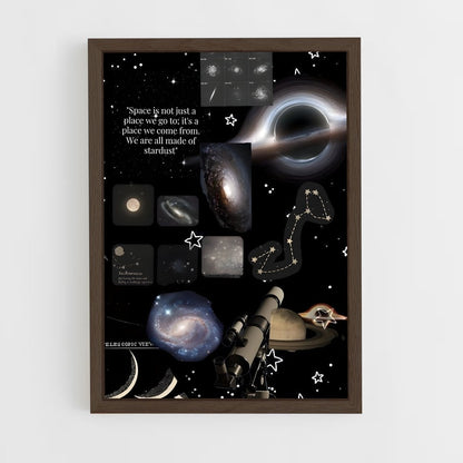 ap-astronomy-10 cadre Bois foncé