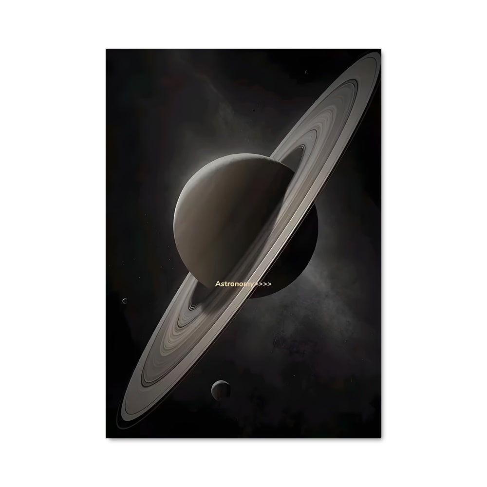 Poster Saturne: La Reine des Anneaux