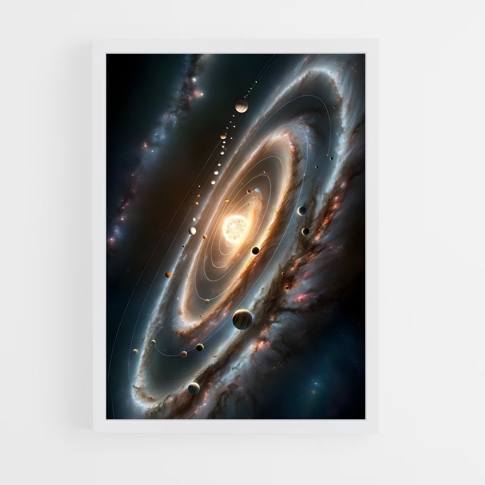 ap-astronomy-4 cadre Blanc