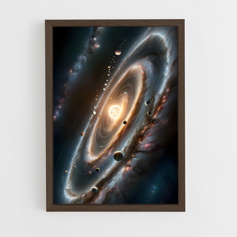 ap-astronomy-4 cadre Bois foncé
