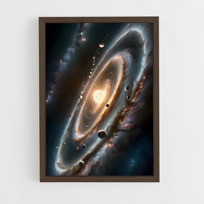 ap-astronomy-4 cadre Bois foncé