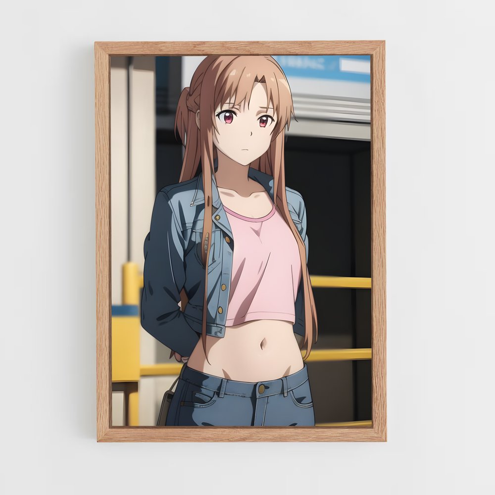ap-asuna yuuki-7 cadre Bois clair