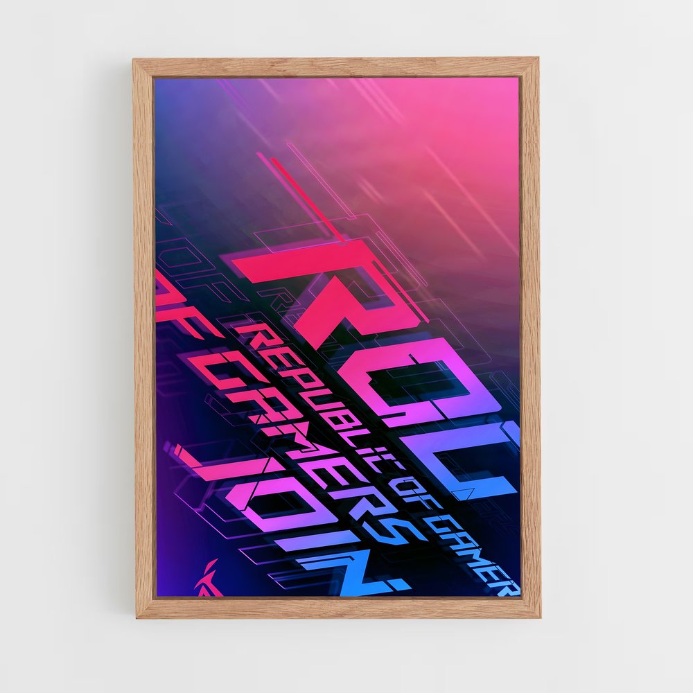 ap-asus rog-3 cadre Bois clair