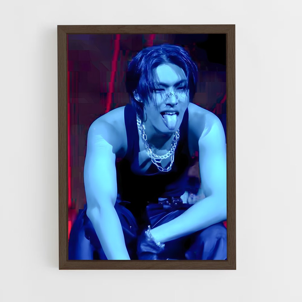ap-ateez-3 cadre Bois foncé