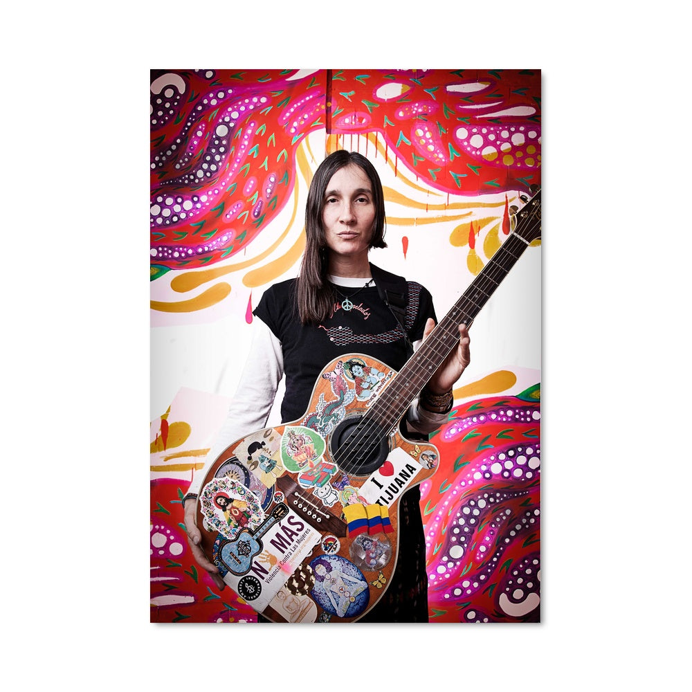 Poster Guitare Enchantée