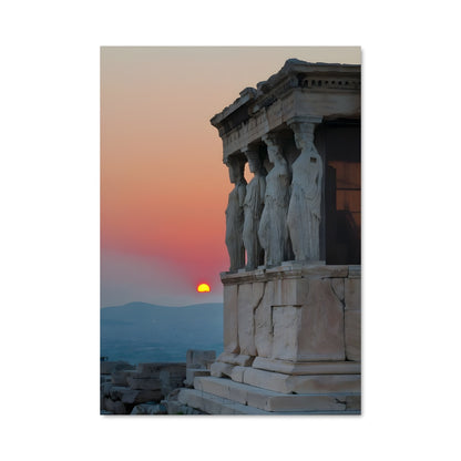 Poster Crépuscule sur l'Acropole
