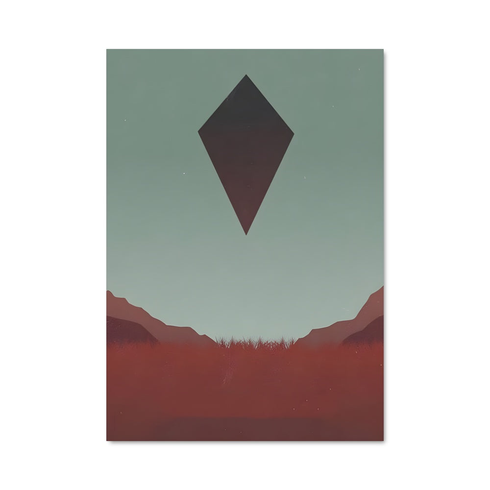 Poster Diamant Émeraude