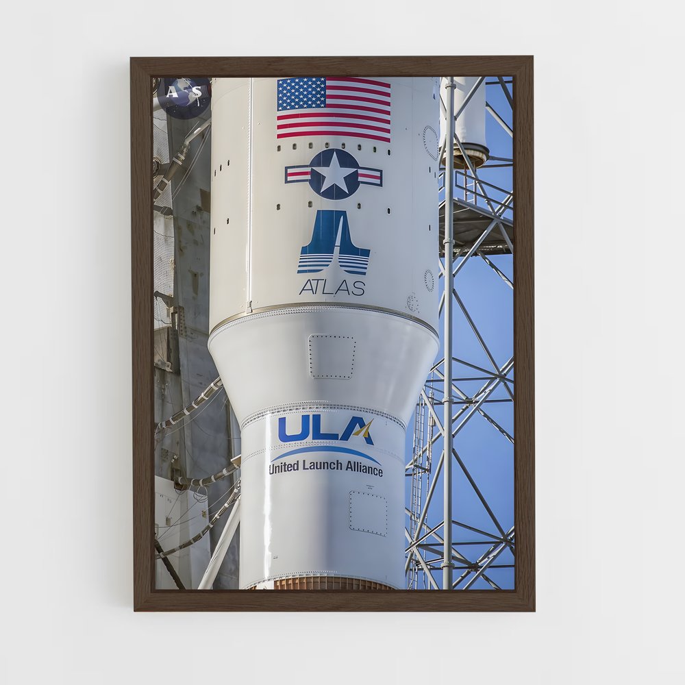 ap-atlas v-1 cadre Bois foncé
